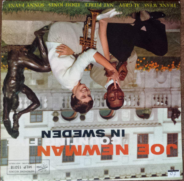 Joe Newman And Count Basie's All Stars : Counting Five In Sweden (LP, Album, Mono)