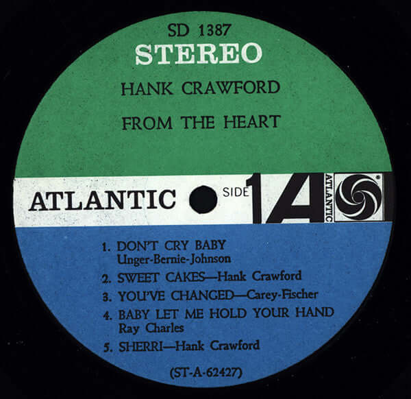 Hank Crawford : From The Heart (LP)