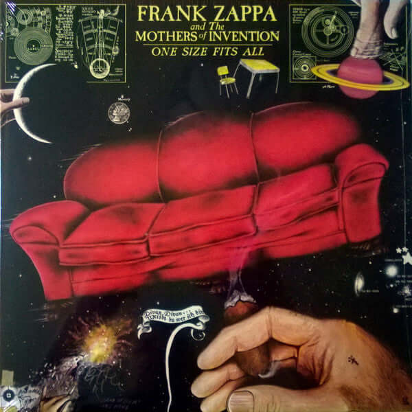 Frank Zappa And The Mothers Of Invention* : One Size Fits All (LP, Album, RE, RM, 180)