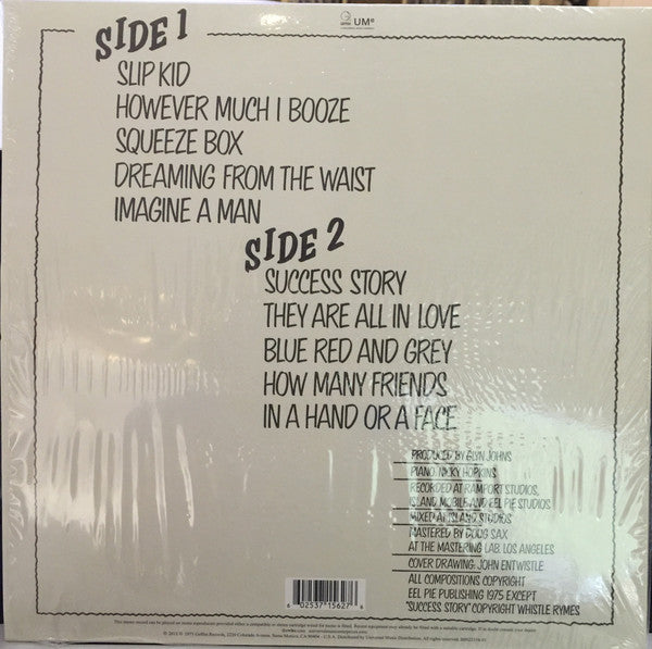 The Who ~ The Who By Numbers (Vinyl) - Djungel & Jazz