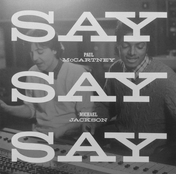 Paul McCartney, Michael Jackson : Say Say Say (12", RSD, Ltd, RM, Tra)