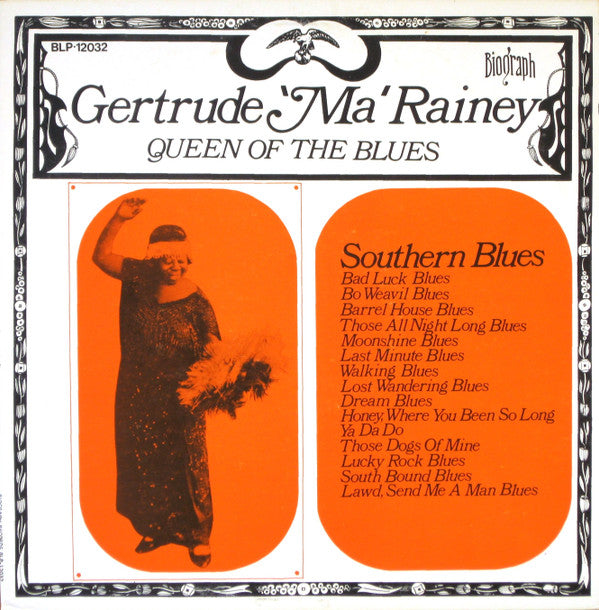 Gertrude "Ma" Rainey* : Queen Of The Blues (Volume 3 1923-1924) (LP, Comp)