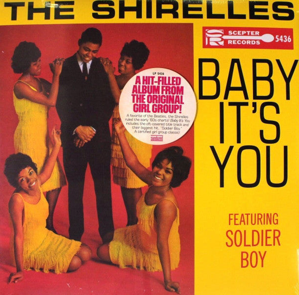 The Shirelles : Baby It's You (LP, Album, RE, Col)