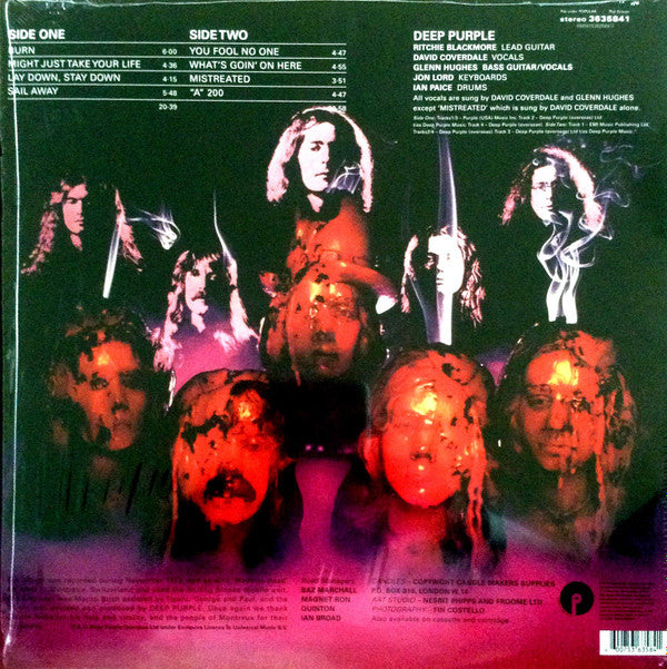 Deep Purple ~ Burn (Vinyl) - Djungel & Jazz