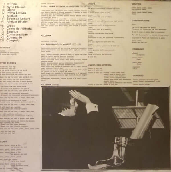 Enrico Intra : Messa D'Oggi (LP, Album, Gat)
