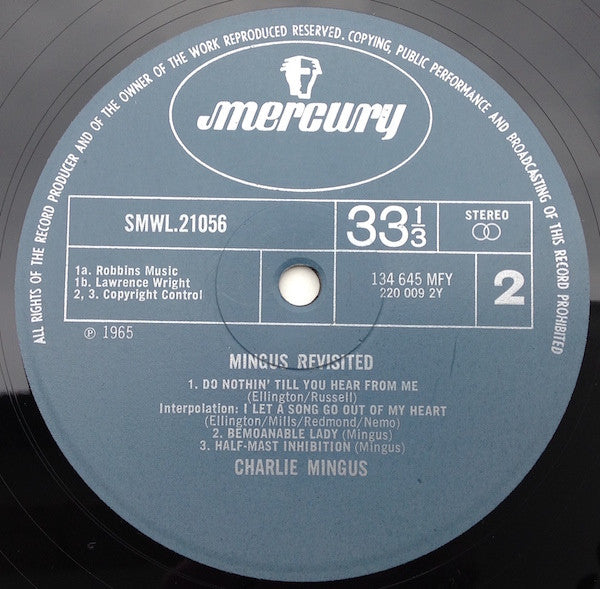 Charles Mingus : Mingus Revisited (LP, Album, RE)