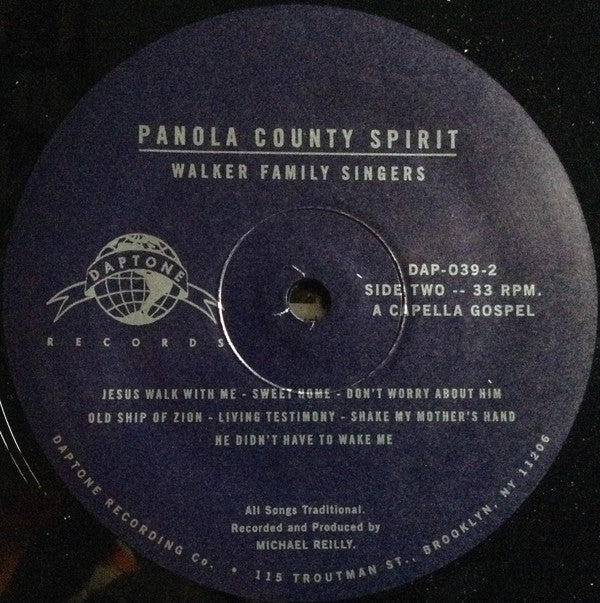 Walker Family Singers : Panola County Spirit (LP, Album)