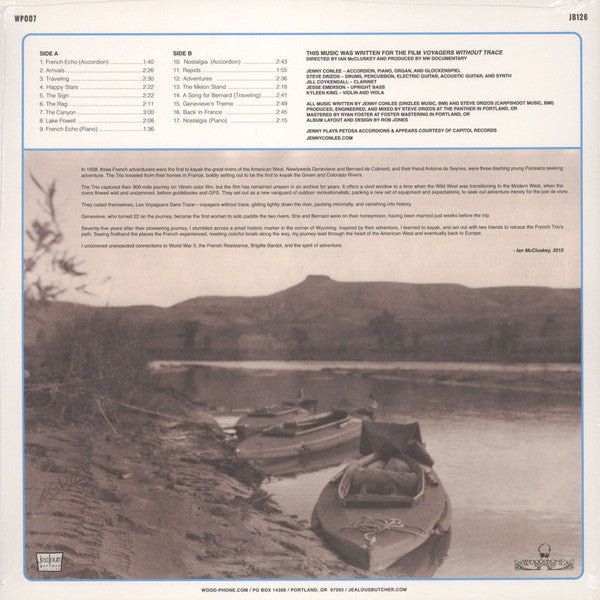 Jenny Conlee with Steve Drizos : French Kayaking Music (LP)