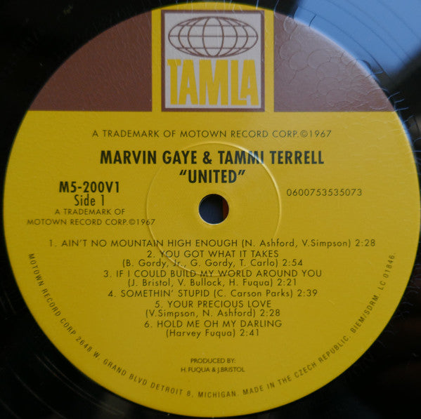 Marvin Gaye & Tammi Terrell ~ United (Vinyl) - Djungel & Jazz
