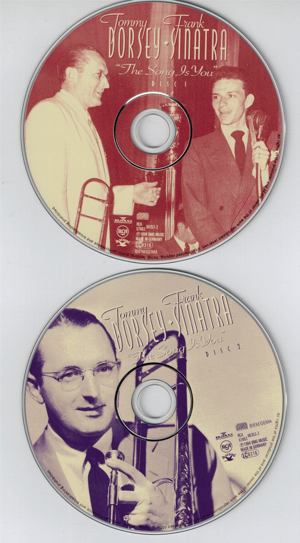 Tommy Dorsey ♦ Frank Sinatra : The Song Is You (5xCD, Album, RM + Box, Comp)