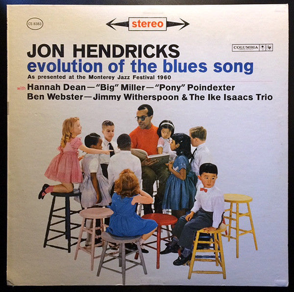 Jon Hendricks : Evolution Of The Blues Song (LP, Album, dee)