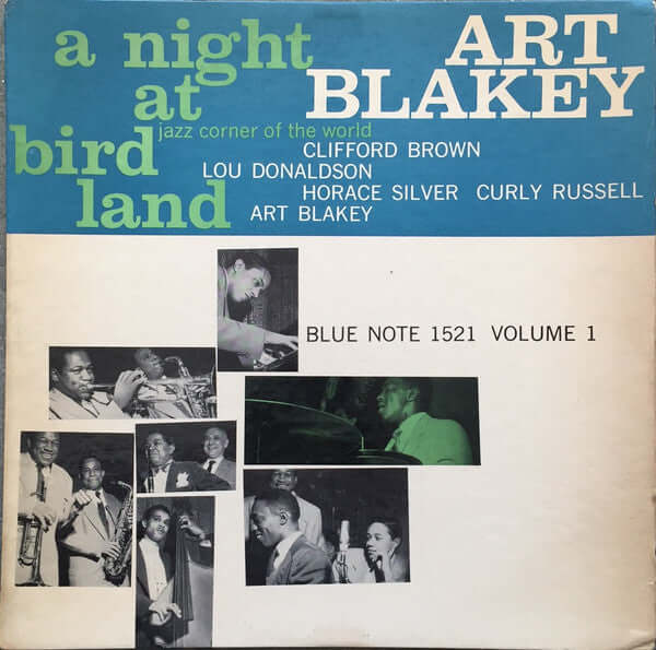 Art Blakey Quintet : A Night At Birdland, Volume 1 (LP, Comp, Mono, RE, RP)