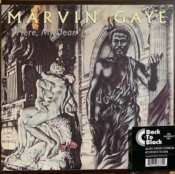 Marvin Gaye : Here, My Dear (2xLP, Album, RE, RM, Gat)