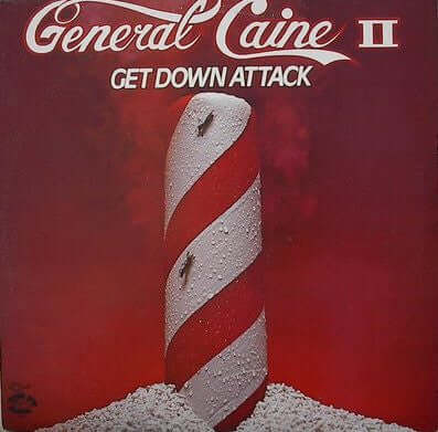 General Caine : Get Down Attack (LP, Album, Red)