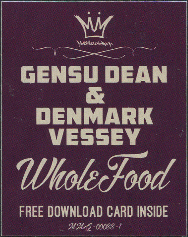 Gensu Dean & Denmark Vessey : Whole Food (LP, Album, Pur)