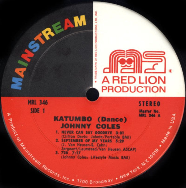 Johnny Coles : Katumbo (Dance) (LP, Album)