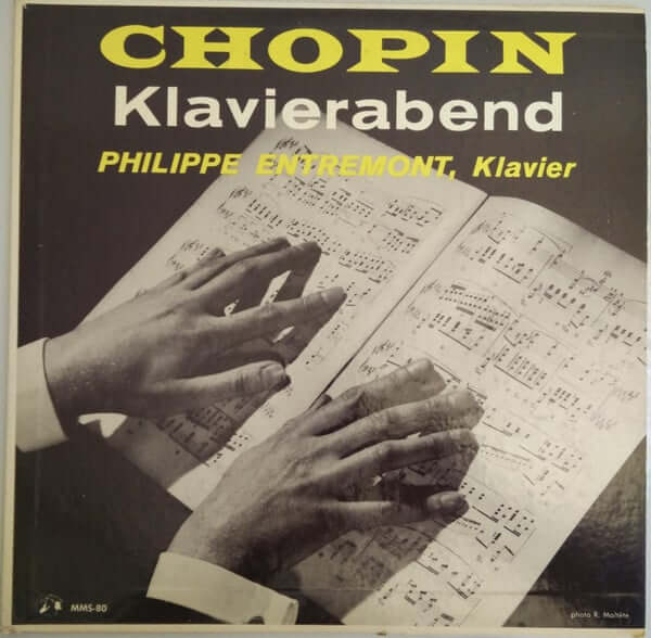 Frédéric Chopin — Philippe Entremont : Klavierabend (10", Mono)