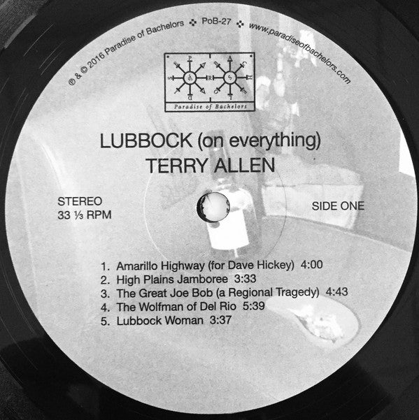 Terry Allen : Lubbock (On Everything) (2xLP, Album, RE, RM)