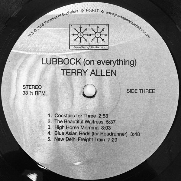 Terry Allen : Lubbock (On Everything) (2xLP, Album, RE, RM)
