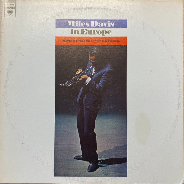 Miles Davis : Miles Davis In Europe (LP, Album, RE)