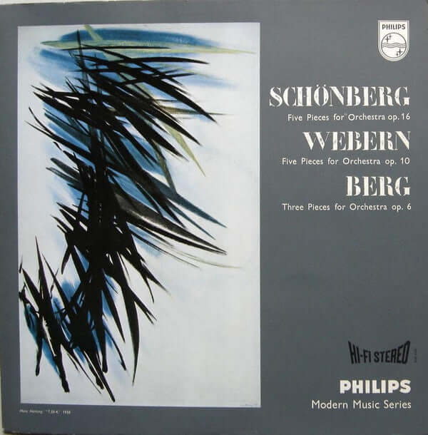 Arnold Schoenberg / Alban Berg / Anton Webern - The London Symphony Orchestra, Antal Dorati : Five Pieces For Orchestra, Op. 16 / Five Pieces For Orchestra, Op. 10 / Three Pieces For Orchestra, Op. 6 (LP)