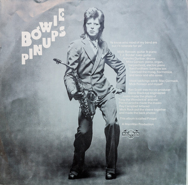 Bowie* : Pinups (LP, Album)