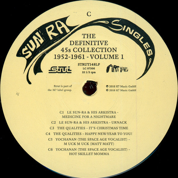 Sun Ra : Singles Volume 1 (The Definitive 45s Collection 1952-1961) (3xLP, Comp)