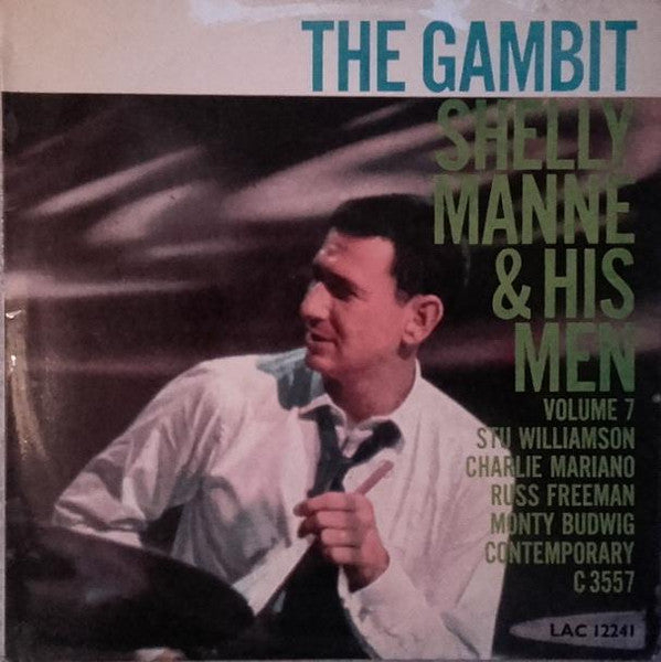 Shelly Manne & His Men : The Gambit (Volume 7) (LP, Album, Mono)