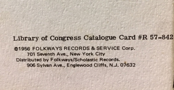 Pete Seeger : American Industrial Ballads  (LP, Album, Yel)