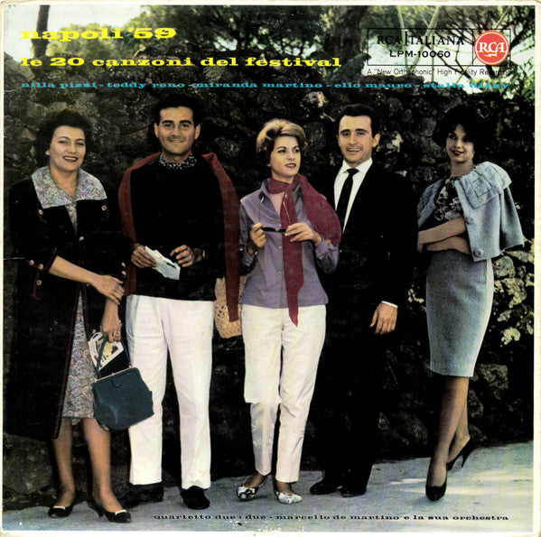 Various : Napoli '59 : Le 20 Canzone Del Festival (LP, Comp, Mono)